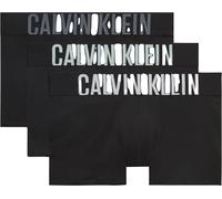 Calvin Klein Low Rise Trunk 3PK QTE - Negro Pequeño, L