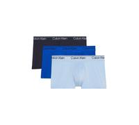 Calvin Klein Low Rise Trunk 3Pk S Azul
