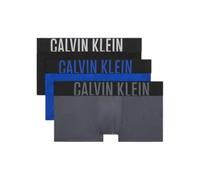 Calvin Klein Low Rise Trunk 3PK, Talla S Z2Q - Negro Royalty Turbulence Pequeño