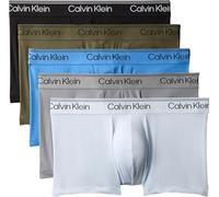 Calvin Klein Low Rise Trunk 5pk Lv00nb4412 Bañadores Ajustados para Hombre Hombre (Pack de 5)
