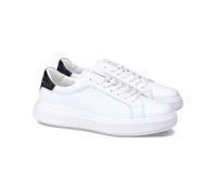 Calvin Klein Low Top Cordones Cuero, 0K6, 43 EU 0K6 - Blanco Brillante Océano Iluminado por la Luna 43