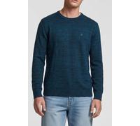 Calvin Klein Ls 100% Merino Crew Navy Teal Mouline Talla: M | Jerséis Outlet | Hombre | Cian