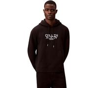 Calvin Klein LS 350fleece Calvin Tech Graphic Lv14le251g Sudaderas, Negro (Negro), M Hombre, Negro (Negro), M
