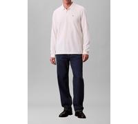 Calvin Klein Jeans Ls Casual Pique Polo L Blanco