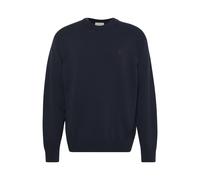 Calvin Klein Jersey Hombre Cotton Relaxed con Cuello Redondo, Azul (Dark Sapphire), M