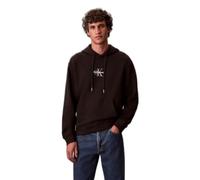 Calvin Klein LS EU 350TERRY Micro MONOLOGO HO LV04RD243GUB1005 Sudaderas para Hombre, Color Negro, XL