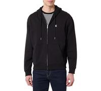 Calvin Klein LS EU 350Terry Monogram FZ Hoodi Lv04Rd240G Sudaderas, Black (Black), XL para Hombre