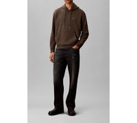 Calvin Klein Ls Eu 350terry Monogram Hoodie Beluga Talla: M | Sudaderas con Capucha Outlet | Hombre