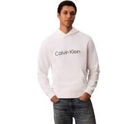 Calvin Klein LS EU Standard Logo 350terry Po Lv14ld231g Sudaderas, White (Bright White), L para Hombre
