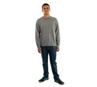 Calvin Klein LS Ez Cotton Crewnk Sweater 12Gg Lv04Rc309G Suéteres, Grey (Medium Grey Htr), M para Hombre