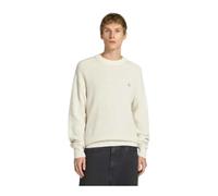 Calvin Klein Jersey hombre Jeans Ls Ez Cotton Waffle Cuello redondo Blanco XL