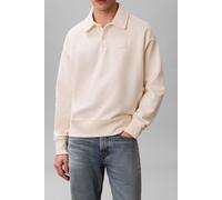 Calvin Klein Ls Heavy Weight Terry Sweatshirt Antique White Talla: S | Jerséis Outlet | Hombre | Blanco