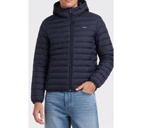 Calvin Klein Ls Hooded Nylon Jacket Dark Sapphire Talla: M | Chaquetas de Invierno Outlet | Hombre | Azul