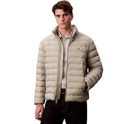 Calvin Klein LS NYLON LT WT HOODED FZ PUFFER LV04RC511G - Chaquetas para hombre, color caqui (niebla del bosque), talla M, Caqui (niebla del bosque), M