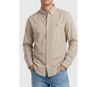 Calvin Klein Camisa Hombre Solid Oxford Classich Shirt Camisa Informal, Gris (Ancient Marble), S
