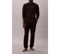 Calvin Klein Ls Tee Jogger Set Black Top Fall Berry Talla: S | Camisetas Básicas Outlet | Hombre | Negro