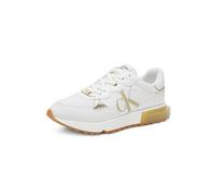Calvin Klein Magalee, Zapatillas Mujer, Oro Blanco 142, 38.5 EU