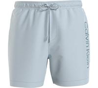 Calvin Klein Medium Drawstring KM0KM00817C04 - Bañador para Mujer, Color Azul Claro, Azul Claro, M