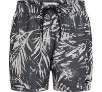 Calvin Klein Medium Drawstring-Print Km0Km01120 Pantalones Cortos, Black (CK Palm Black Tex AOP), M para Hombre