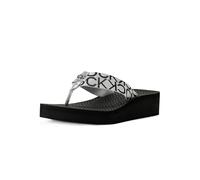 Calvin Klein Meena Chanclas de dedo estilo Flip-Flop para mujer, 38 EU
