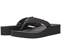 Calvin Klein Meena Chanclas de dedo estilo Flip-Flop para mujer, negro (Black 962), 38 EU