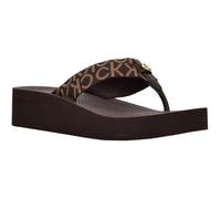 Calvin Klein Meena, Chanclas Mujer, Brown, 40 EU
