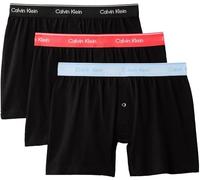 Calvin Klein Men Boxer Trad 3PK Pink (Black Bodies w/Black/Punch Pink/BR) XL