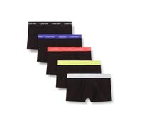 Calvin Klein Men Low Rise Trunk 5pk Green (BLK W Green Bloom WB/BLK W DAZZLIN) S