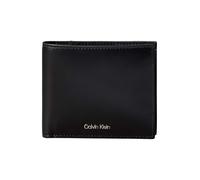 Calvin Klein Men Raised Billfold w/ COINLV04D1163G Wallets, Black, One Size