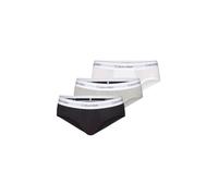 Calvin Klein, Men's, Hip Brief 3Pk 000NB3962A, Multi (Grey Heather, White, Black), S