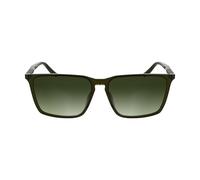 Calvin Klein Men's Sunglasses CK25505S - Transparent Khaki with Gradient Green Lens