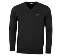 Calvin Klein Merino Texture Stripe Raglan Rib Crew Neck Sweater Suéter Hombre