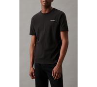 Calvin Klein Micro Logo Interlock Ck Black Talla: S | Camisetas Básicas Outlet | Hombre | Negro