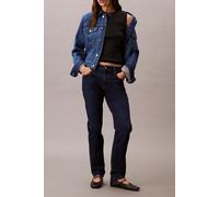 Calvin Klein Vaqueros Mujer Slim Blue Orbit Talle Medio