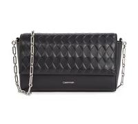 Calvin Klein Mini Quilt Bolsa de hombro 21 cm negro