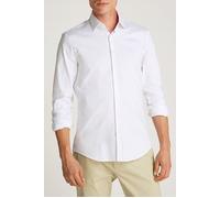 Calvin Klein Mini Structure Slim Bright White Talla: 41 | Camisas Casuales Outlet | Hombre | Blanco