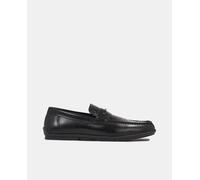 Calvin Klein Mocasines de hombre en piel. Negro 43