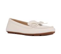 Calvin Klein Mocasines Linca para Mujer, Blanco 140, 6.5