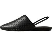 Calvin Klein Mocasines Mujer Oblique Baller Sling Cut LTH con Tira, Azul (Triple Black), 38