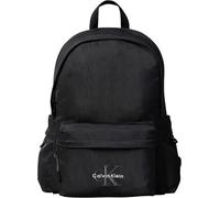 Calvin Klein Mochila Hombre Bold Round Mono mediana, Negro (Black), Talla Única