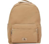 Calvin Klein Mochila Hombre Sport Essentials Campus con compartimentos laterales, Beige (Savannah Tan), Talla Única