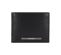 Calvin Klein Modern Bar Cartera Bloqueo RFID Piel natural 11 cm negro