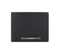Calvin Klein Modern Bar Cartera Bloqueo RFID Piel natural 11 cm negro