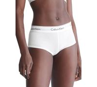 Calvin Klein Modern Cotton Boyshort Panty Ropa Interior para Hombre, Blanco, Large para Mujer