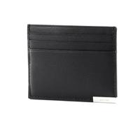 Calvin Klein Modern Plaque Cardholder 6CC CK Black