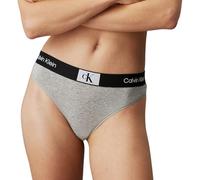 Calvin Klein MODERN THONG 000QF7221E, Tangas Mujer, Gris (Grey Heather), S