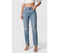 Calvin Klein Mom Jean Sonny Blue Talla: W32 | Pantalones Rectos Outlet | Mujer | Azul