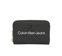 CALVIN KLEIN - Monedero Calvin Klein Minimal Monogram Med Zip Around Mono negro TU