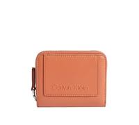 Calvin Klein Monedero CK Set Zip Around Wallet with Flap Autumn Leaf Terracota