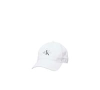 Calvin Klein Mono Logo Lv04G5032GGorra de 5 Paneles para Hombre, Color Blanco, Talla única